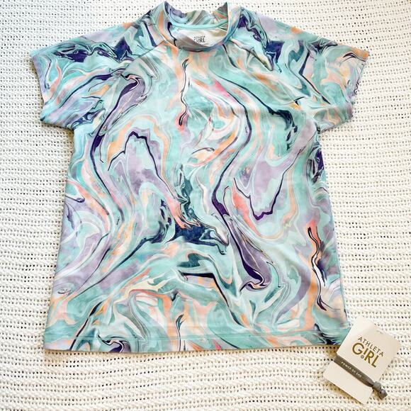 Athleta Mock Neck Rashguard - Picture 1 of 3